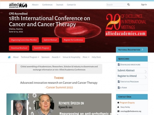 cancer.alliedacademies.com
