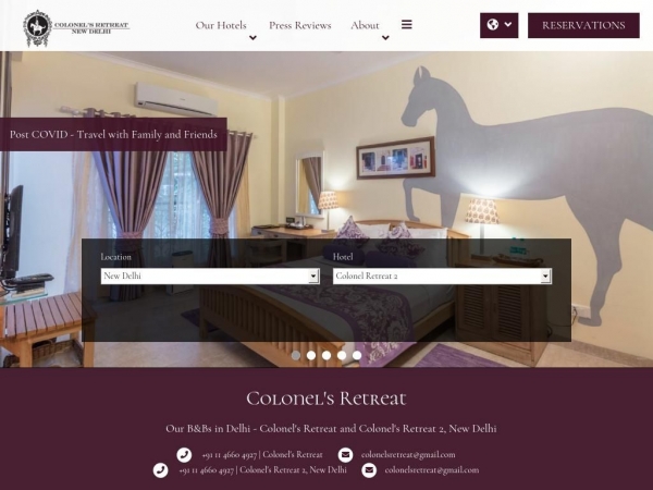 colonelsretreat.com