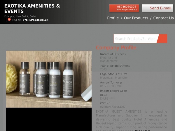 exotikaamenities.com