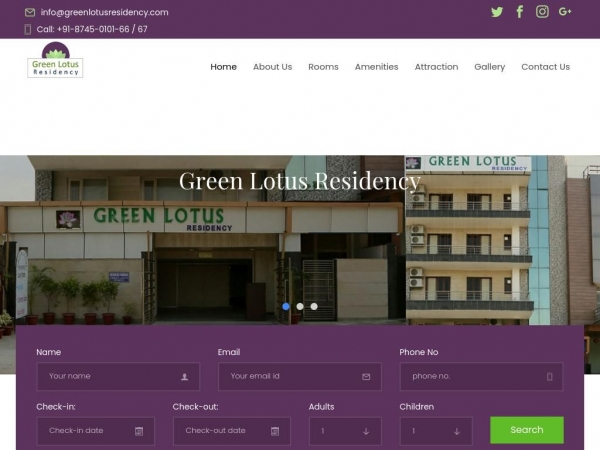 greenlotusresidency.com