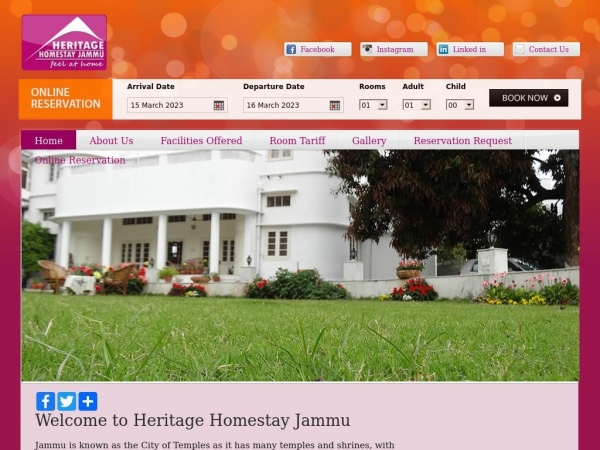 heritagehomestayjammu.com