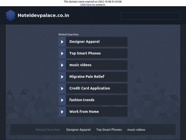hoteldevpalace.co.in