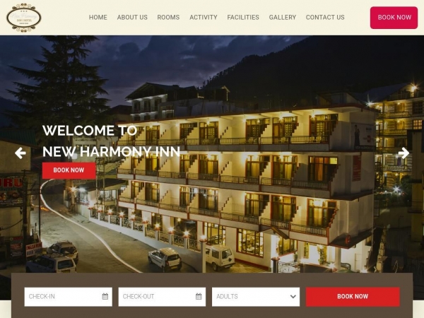 hotelnewharmonyinn.com