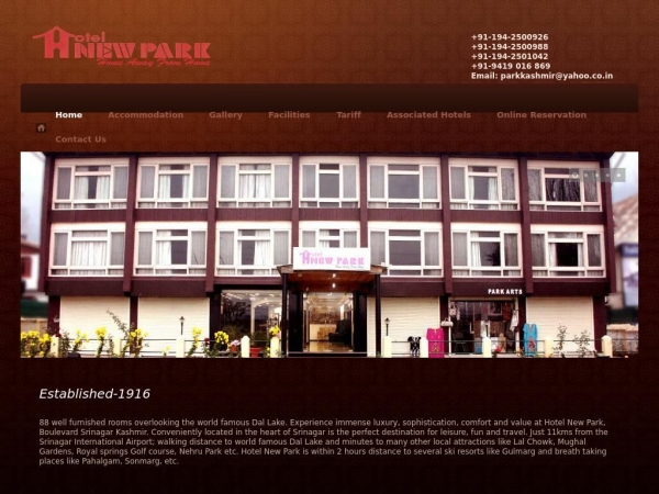 hotelnewpark.in