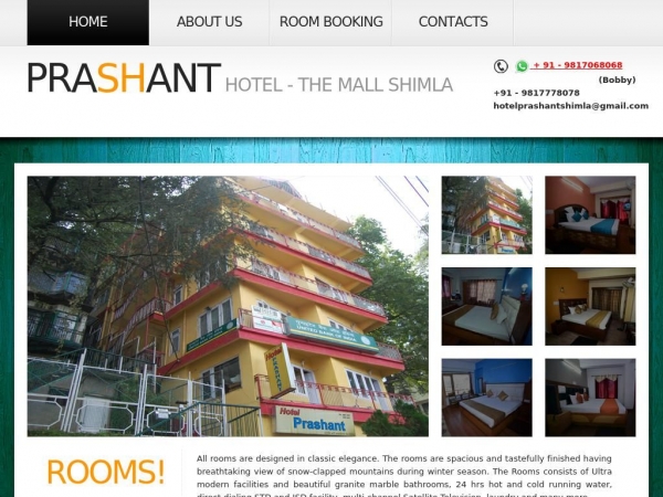 hotelprashantshimla.com