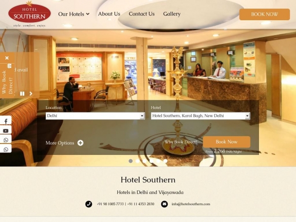 hotelsouthern.com