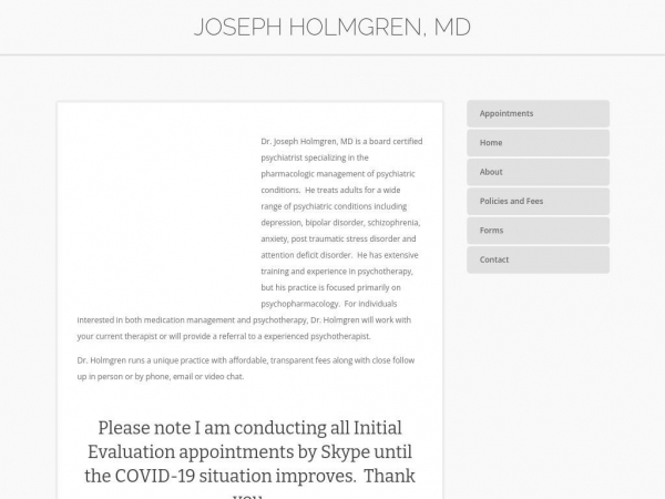 josephholmgrenmd.com