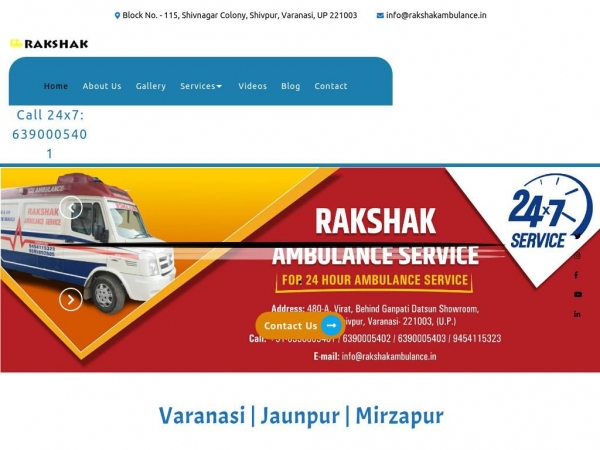 rakshakambulance.in