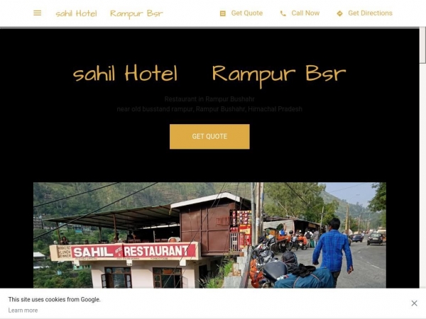 sahil-hotel-rampur-bsr.business.site