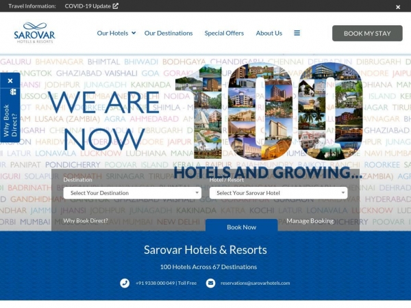 sarovarhotels.com