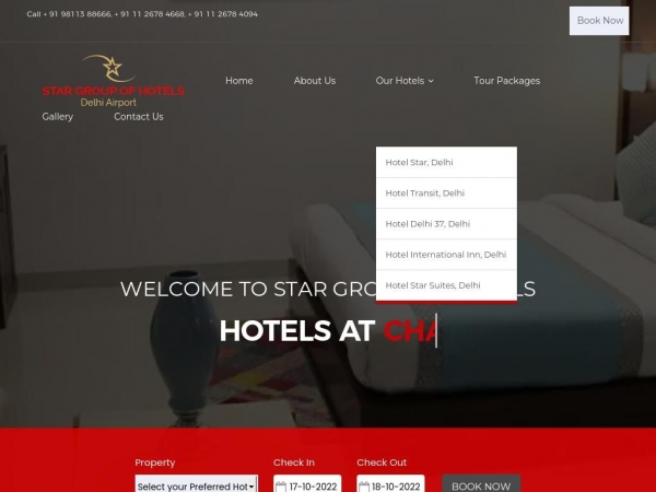 stargroupofhotels.in